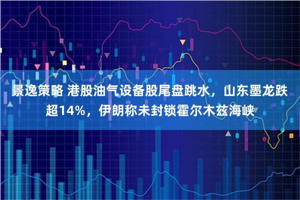 景逸策略 港股油气设备股尾盘跳水，山东墨龙跌超14%，伊朗称未封锁霍尔木兹海峡