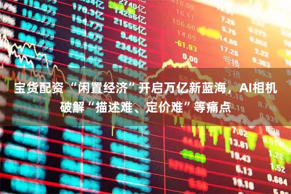 宝货配资 “闲置经济”开启万亿新蓝海，AI相机破解“描述难、定价难”等痛点