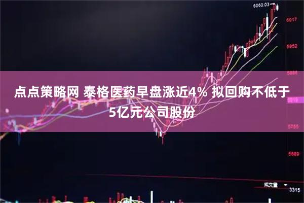 点点策略网 泰格医药早盘涨近4% 拟回购不低于5亿元公司股份